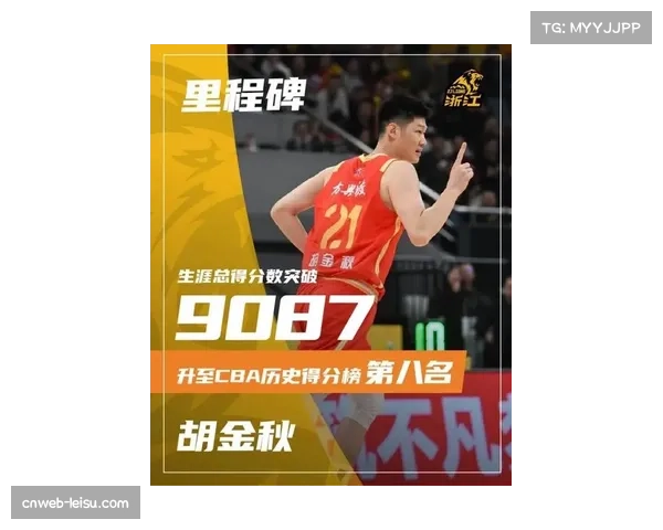 胡金秋31分创赛季新高 广厦内线展现全面进攻技巧